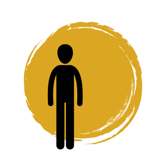 stick figure of a skinny person